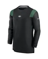 Men's Starter Gray New York Jets Halftime Long Sleeve T-Shirt