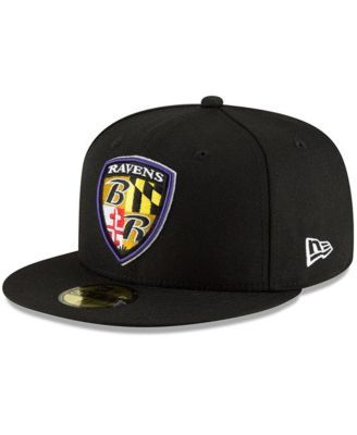 New Era Men's White Baltimore Ravens Shield Omaha Low Profile 59FIFTY Fitted  Hat - Macy's