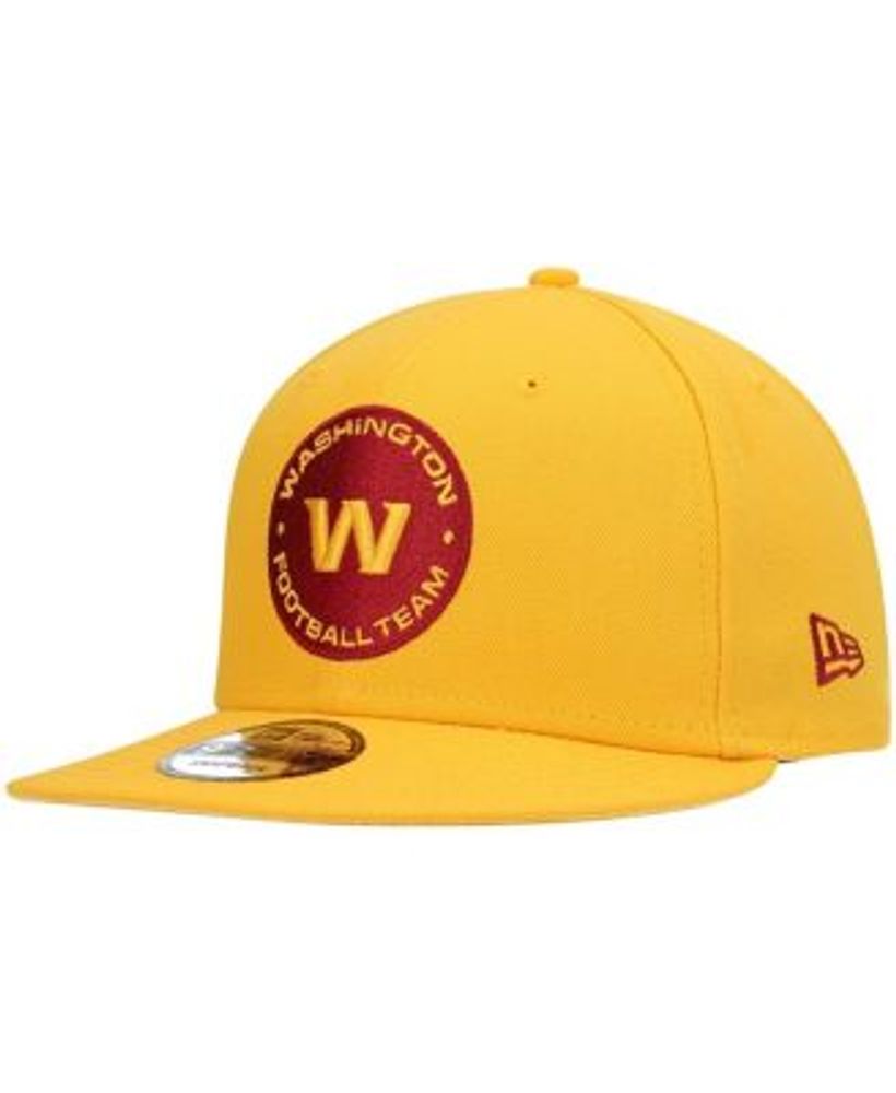 Men's New Era Burgundy Washington Football Team Primary Logo