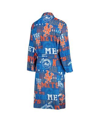 Men's Royal New York Mets Ensemble Micro fleece Robe