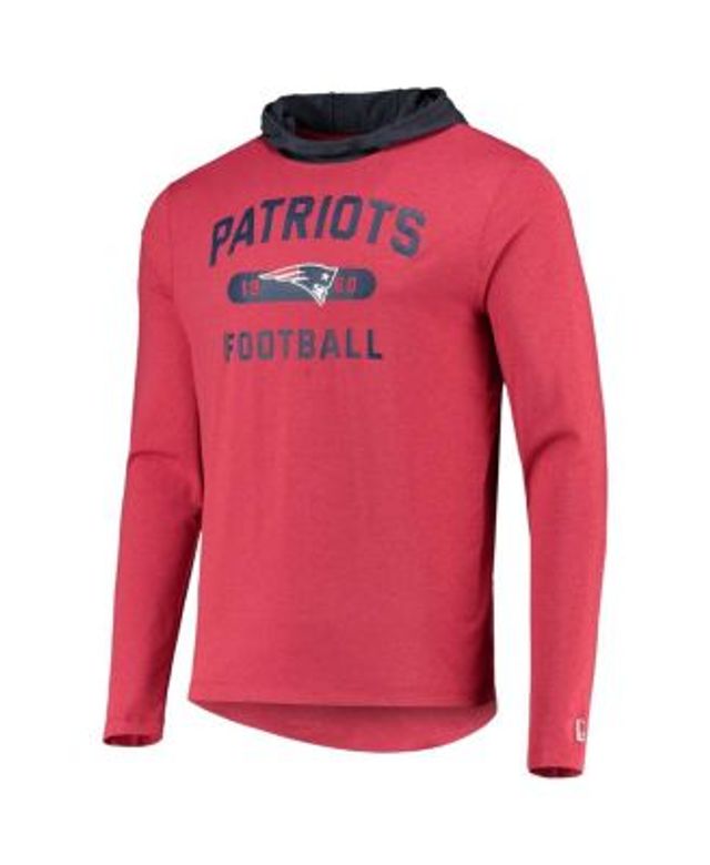 New Era Women's New England Patriots Color Block Grey T-Shirt