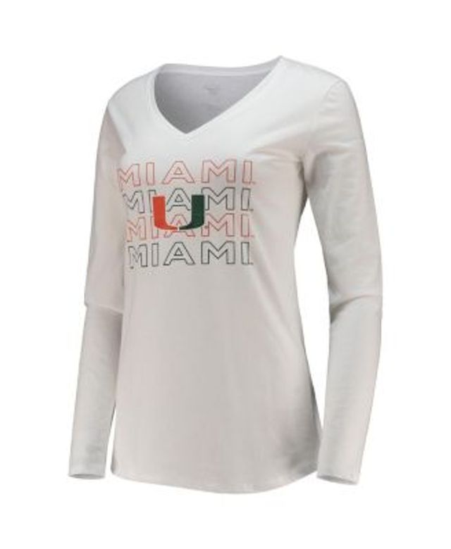 Women's Concepts Sport White/Navy Atlanta Braves Long Sleeve V-Neck T-Shirt & Gauge Pants Sleep Set Size: Medium