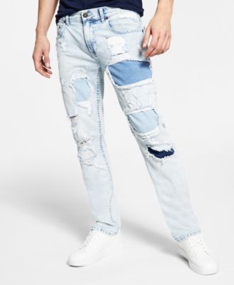 Men's Slim-Straight Fit Destroyed Jeans, Created for Macy's 