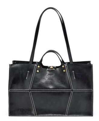 Women's Genuine Leather Rose All-day Tote Bag
