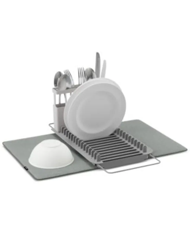 Umbra Udry Dish Rack with Drying Mat - Macy's