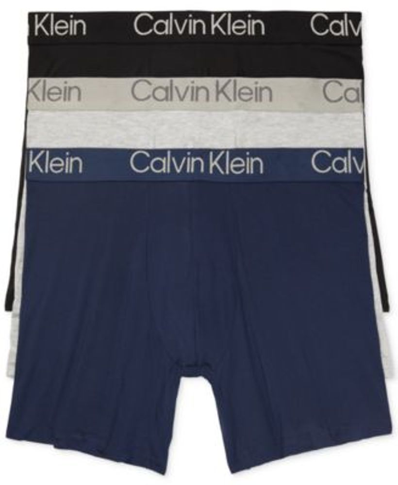 Calvin Klein Men's Ultra-Soft Modern Boxer - Grey - M