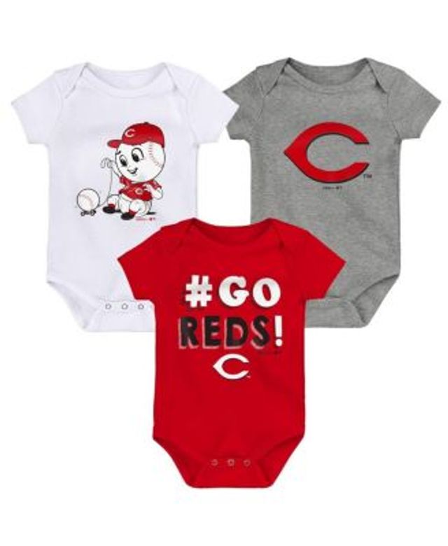 Outerstuff Infant Boys and Girls Navy, Red, Gray Cleveland Indians