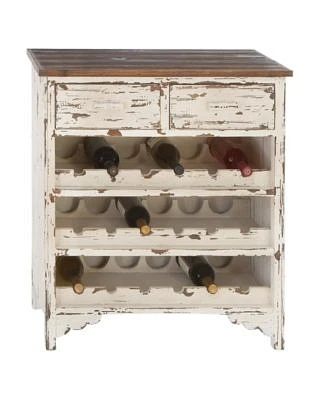 Farmhouse Wood Wine Storage