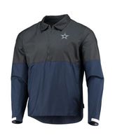 Men's Nike Navy Dallas Cowboys Sideline Half-Zip Hoodie Size: Small