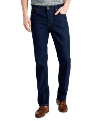 Men's David-Rinse Straight Fit Stretch Jeans, Created for Macy's