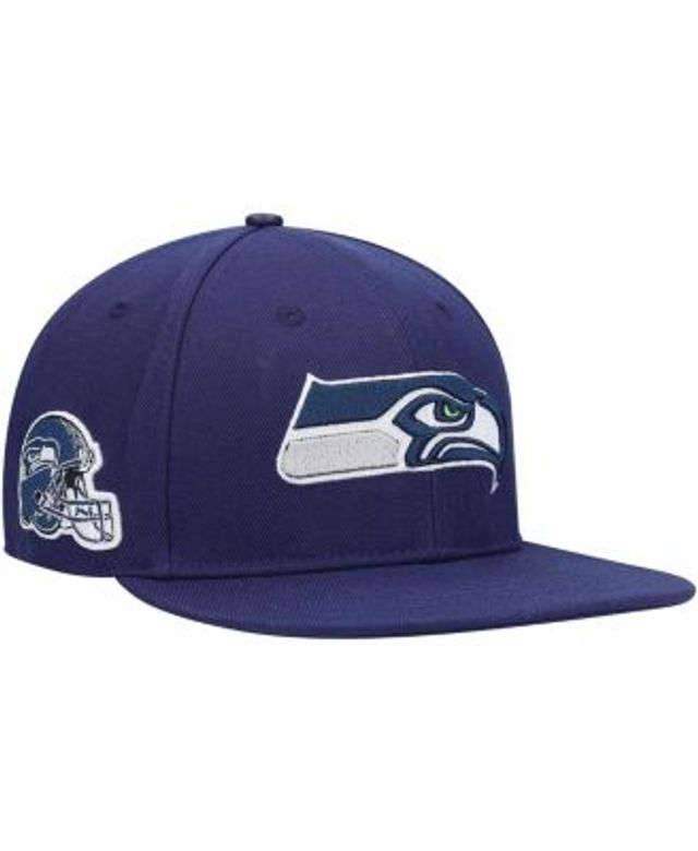 Seattle Seahawks New Era Helmet Head Trapper Knit Hat - College