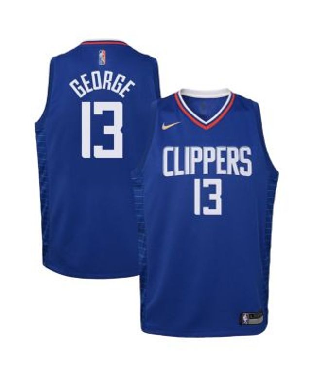 Unisex Nike Paul George Royal LA Clippers Swingman Jersey - Icon Edition Size: Large