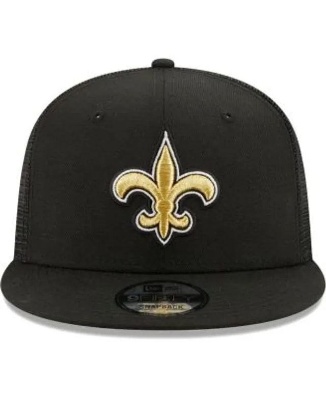 '47 Black New Orleans Saints Flagship MVP Snapback Hat