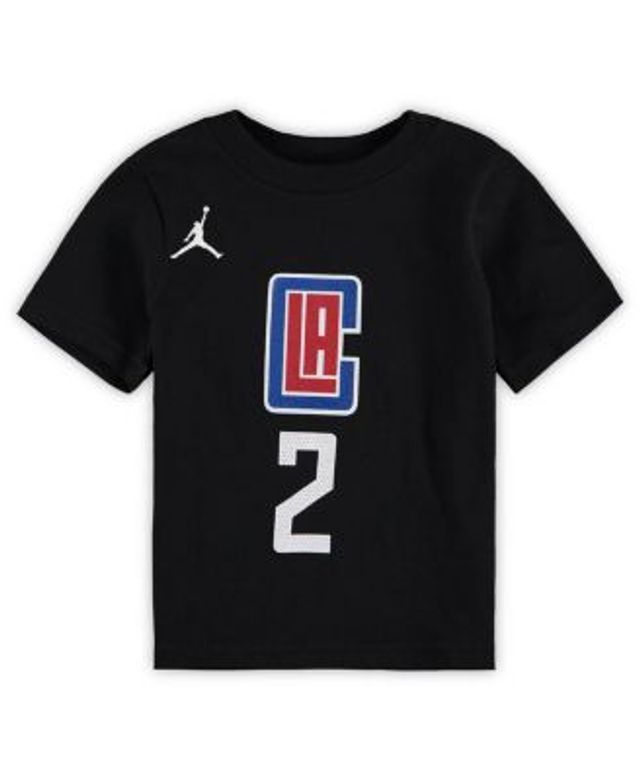 Paul George La Clippers Jordan Brand Preschool Statement Edition Name & Number T-Shirt - Black