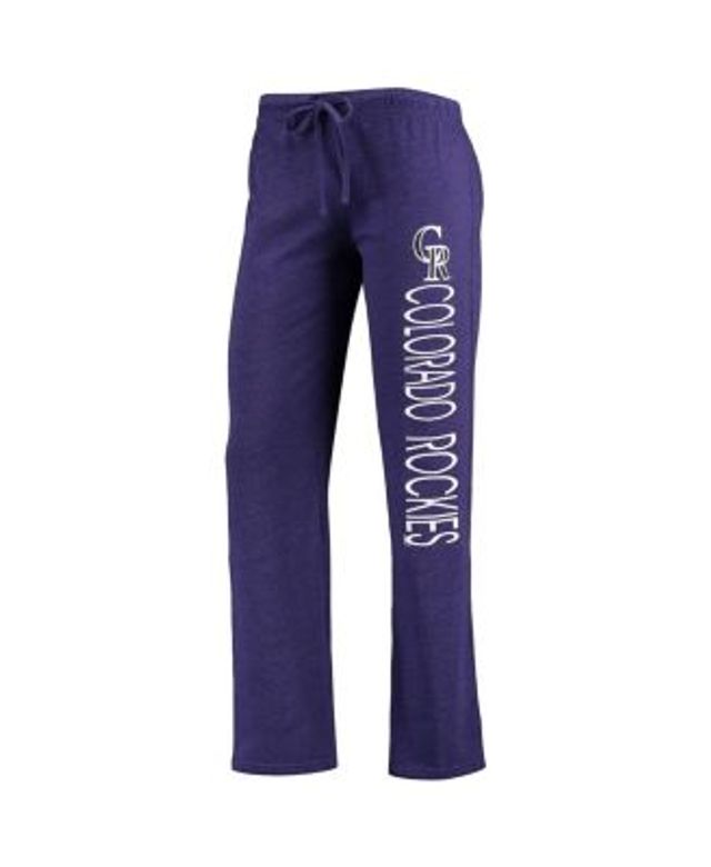 Lids Colorado Rockies Concepts Sport Lodge T-Shirt & Pants Sleep Set -  Purple/Black