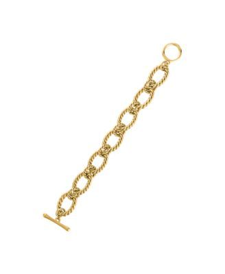 Women's Amebo 18K Gold-Plated Brass Bracelet