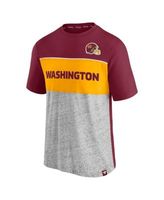 Men's Fanatics Branded Burgundy Washington Football Team Clear Sign Long  Sleeve T-Shirt