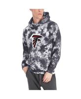 Tommy Hilfiger Men's Black Pittsburgh Steelers Stanley Tie-Dye Pullover Hoodie - Black