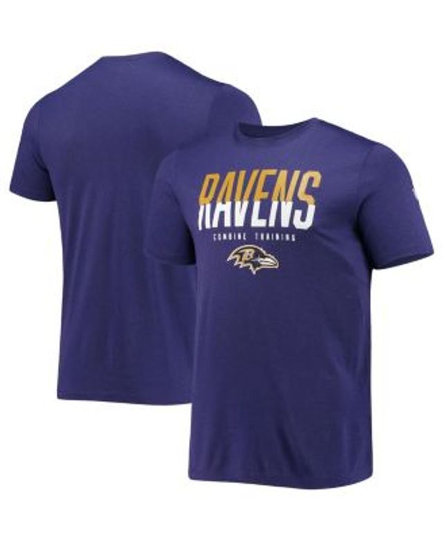 New Era Men's Purple Baltimore Ravens Combine Authentic Home Stadium Long  Sleeve T-shirt