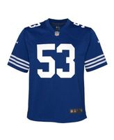 Youth Nike Jonathan Taylor Gray Indianapolis Colts Atmosphere Game Jersey