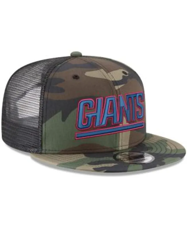 Lids New York Giants New Era NFL Woodland Camo 9FIFTY Snapback Adjustable  Trucker Hat