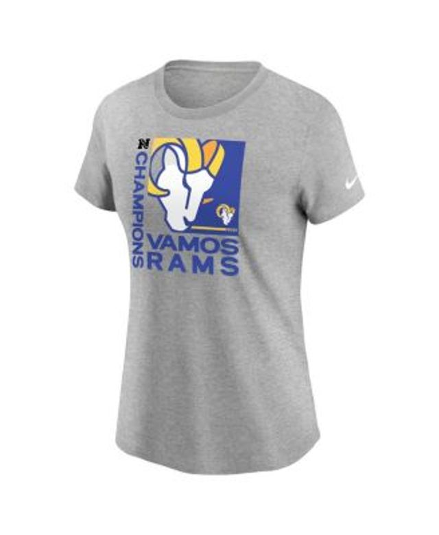 Nike 2021 NFC Champions Trophy Collection (NFL Los Angeles Rams) Women's  T-Shirt