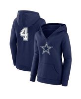 Men's Fanatics Branded CeeDee Lamb Navy Dallas Cowboys Player Icon Name &  Number Pullover Hoodie