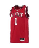 adidas Men's White NC State Wolfpack Replica Baseball Jersey - Macy's