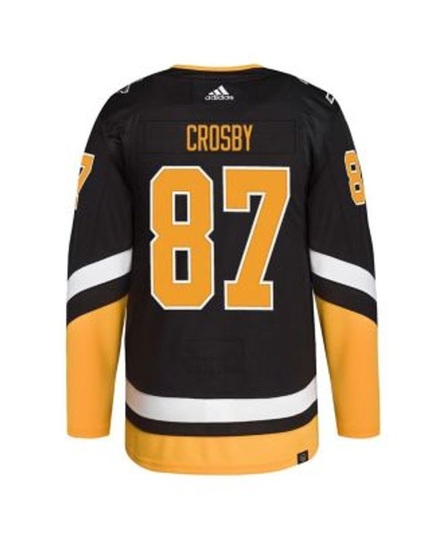 Men's adidas Sidney Crosby White Pittsburgh Penguins Away Captain Patch  Primegreen Authentic Pro Player Jersey
