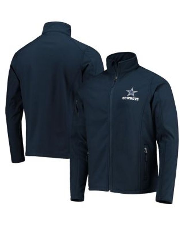 G-III Sports by Carl Banks Navy/Gray Dallas Cowboys Team Full Back Reversible Full-Zip Hoodie Jacket