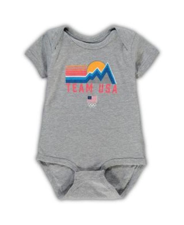 Outerstuff Newborn & Infant Navy/Heather Gray Seattle Mariners Little Fan Two-Pack Bodysuit Set