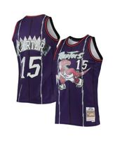 Men's Mitchell & Ness Vince Carter Purple Toronto Raptors Big Tall 1998-99 NBA 75th Anniversary Diamond Swingman Jersey