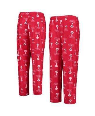 Youth Red St. Louis Cardinals Team Color Printed Logo Pants 