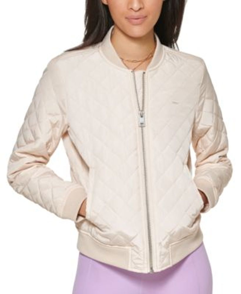 Levi's Women's Diamond Quilted Bomber Jacket