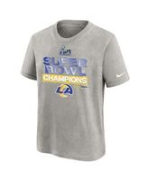 Nike Men's White Los Angeles Rams Super Bowl LVI Champions Hometown T-shirt  - Macy's