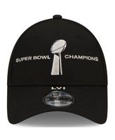 Men's '47 Black Los Angeles Rams Super Bowl LVI Champions