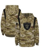 New Nike Las Vegas Raiders Salute to Service Camouflage Hoodie