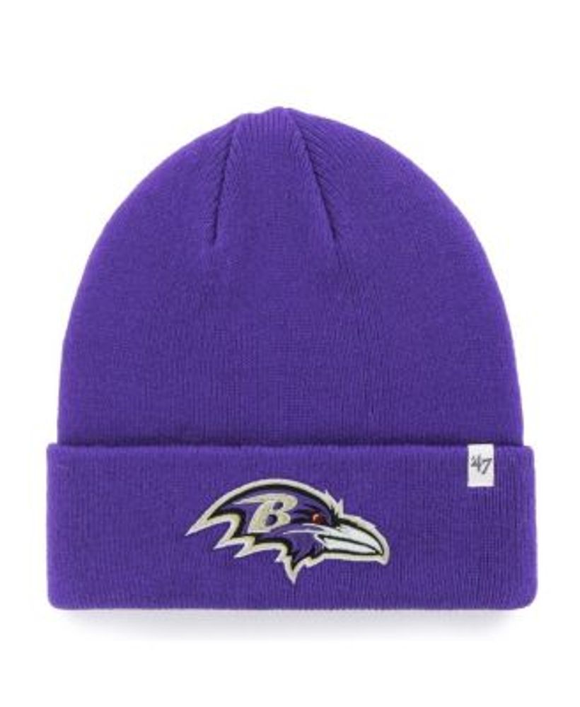 Men's '47 White Philadelphia Eagles Secondary Basic Cuffed Knit Hat