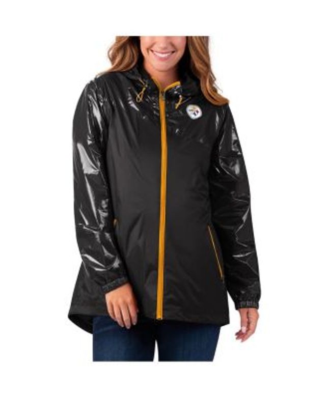 Dick's Sporting Goods New Era Women's Pittsburgh Steelers Sherpa Black  Full-Zip Jacket