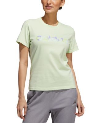 Women's Cotton Tie-Dye-Logo T-Shirt