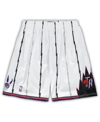 Men's Mitchell & Ness Los Angeles Lakers Hardwood Classics White Out Swingman Shorts Size: Large