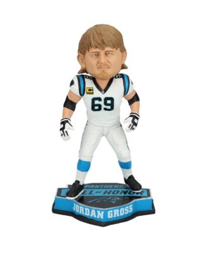 Men's New Era Jordan Gross White Carolina Panthers Hall of Honor