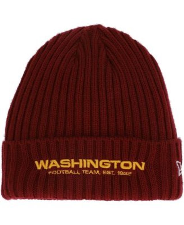 Washington Football Team New Era Surge 39THIRTY Flex Hat - Burgundy/Gold