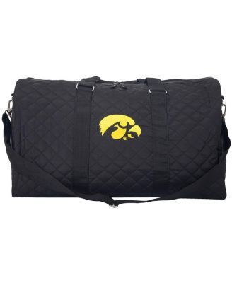 Women's Iowa Hawkeyes Quilted Layover Duffle Bag
