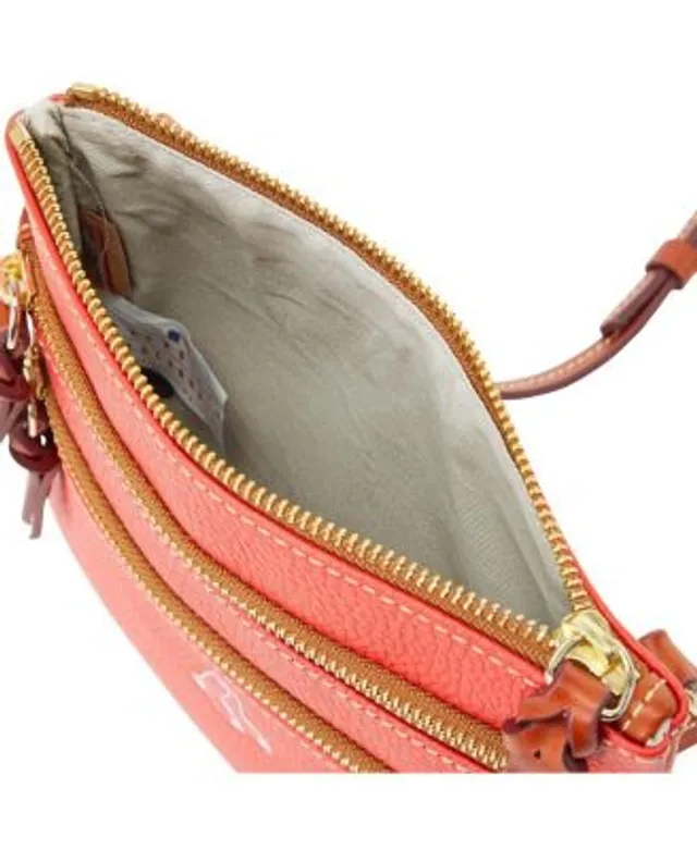 Lids Tennessee Titans Dooney & Bourke Pebble Ginger Crossbody