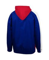 Women's Mitchell & Ness Royal/Red Chicago Cubs Half-Zip