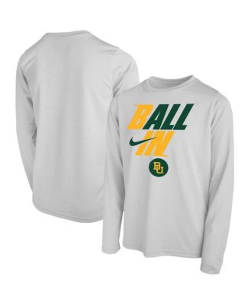 Lids Baylor Bears Nike Legend Bench T-Shirt - White