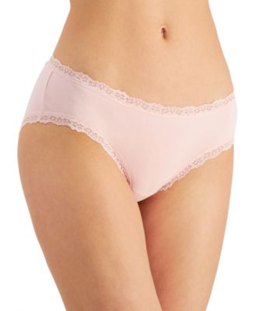 Jenni Women's 3-Pk. Lace Trim Hipster Underwear, Created for