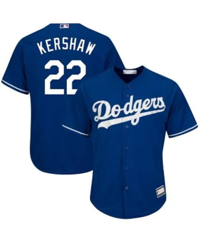 Men's Clayton Kershaw Royal Los Angeles Dodgers Big & Tall Replica Player  Jersey