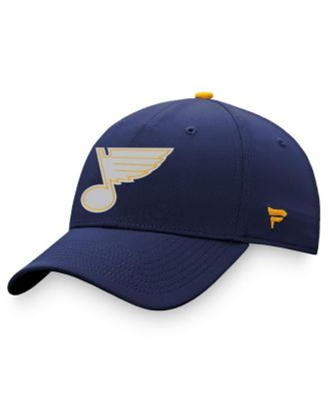 ST. LOUIS BLUES ADIDAS SLOUCH FLEX FIT HAT - NAVY